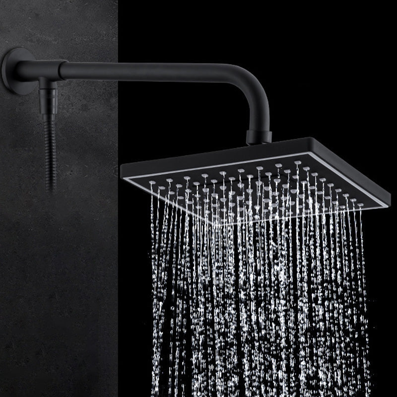 Avtoit | Contemporary Style Shower Head Plastic Fixed Shower Head in Round and Square Shape