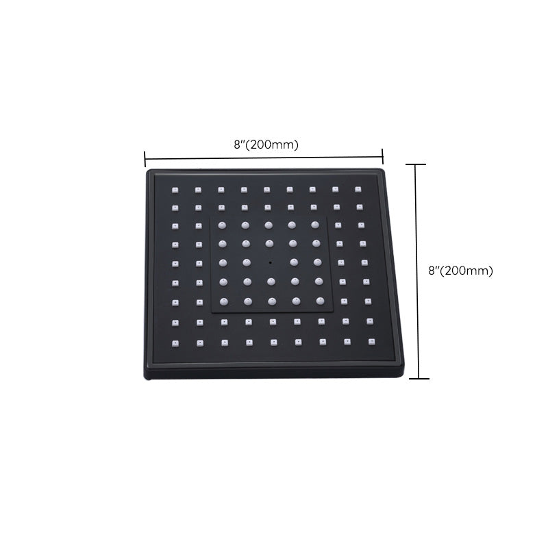 Avtoit | Contemporary Style Shower Head Plastic Fixed Shower Head in Round and Square Shape