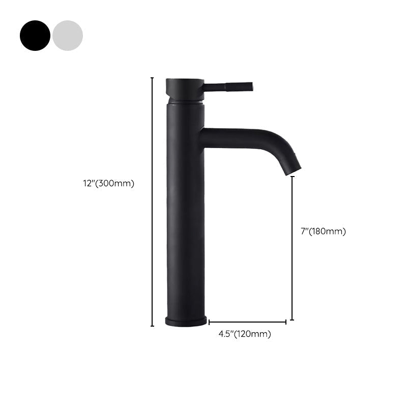 Avtoit | Contemporary Vessel Faucet Single Handle Low Arc Copper Vessel Faucet