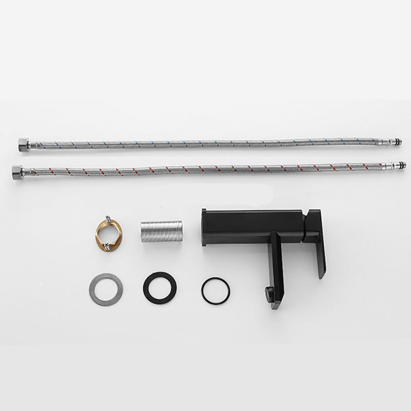 Avtoit | Single Hole Faucet 6.69" H Modern Low Arc Bathroom Faucet