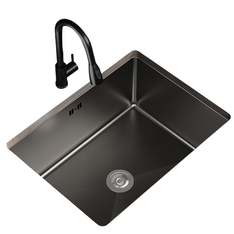 Avtoit | Contemporary Sink Set Stainless Steel Friction Resistant Sink Set for the Kitchen