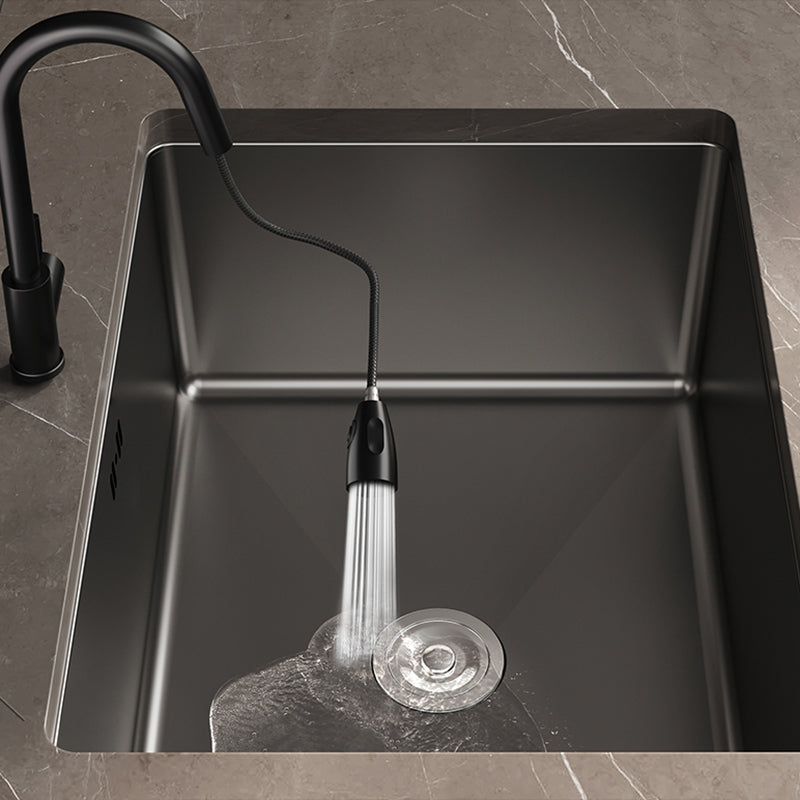 Avtoit | Contemporary Sink Set Stainless Steel Friction Resistant Sink Set for the Kitchen
