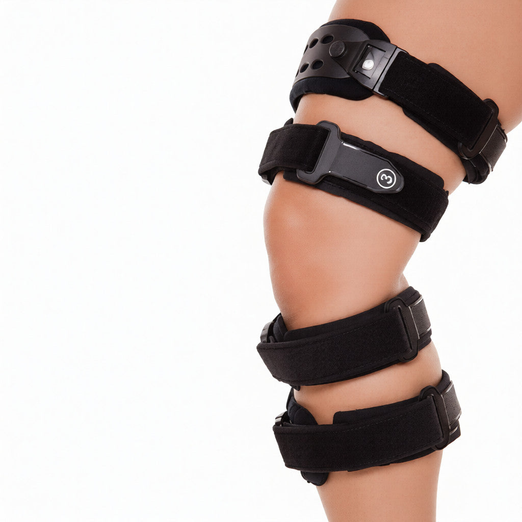 Avtoit | Osteoarthritis Unloader Knee Brace | Medial & Lateral Support for Bone-on-Bone Arthritis Relief, Adjustable Size for Enhanced Comfort