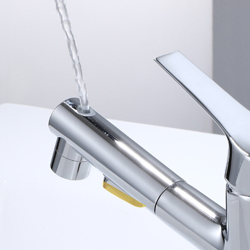 Avtoit | Modern Sink Faucet Uniform Color Metal Sink Bathroom Faucet