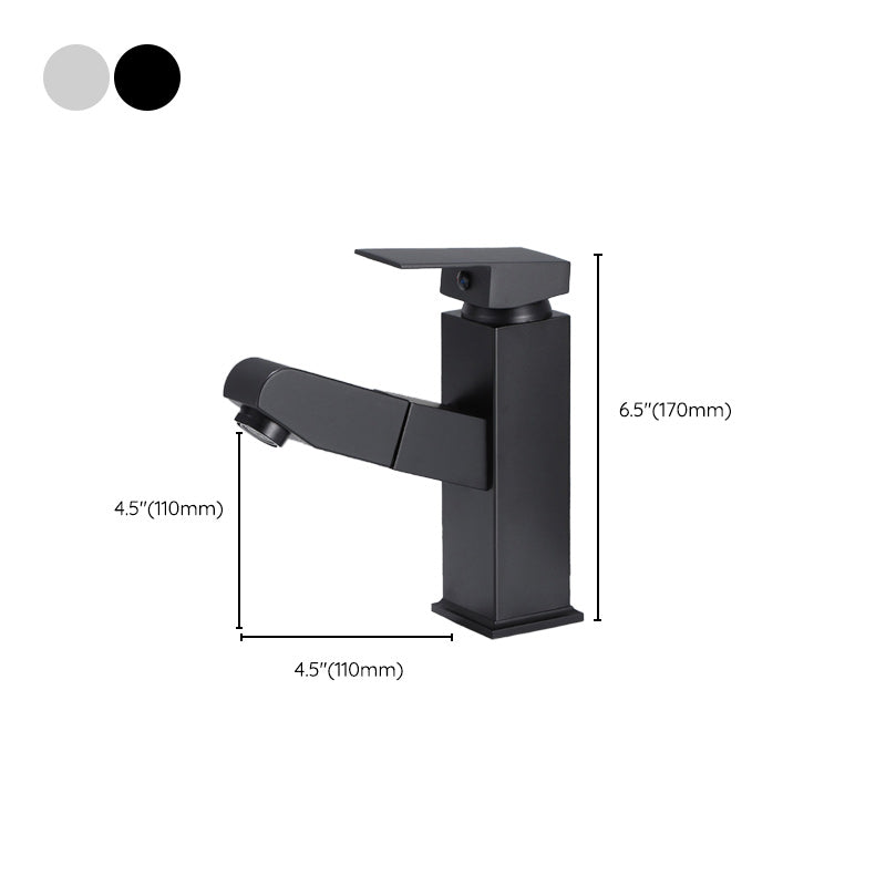 Avtoit | Modern Sink Faucet Uniform Color Metal Sink Bathroom Faucet