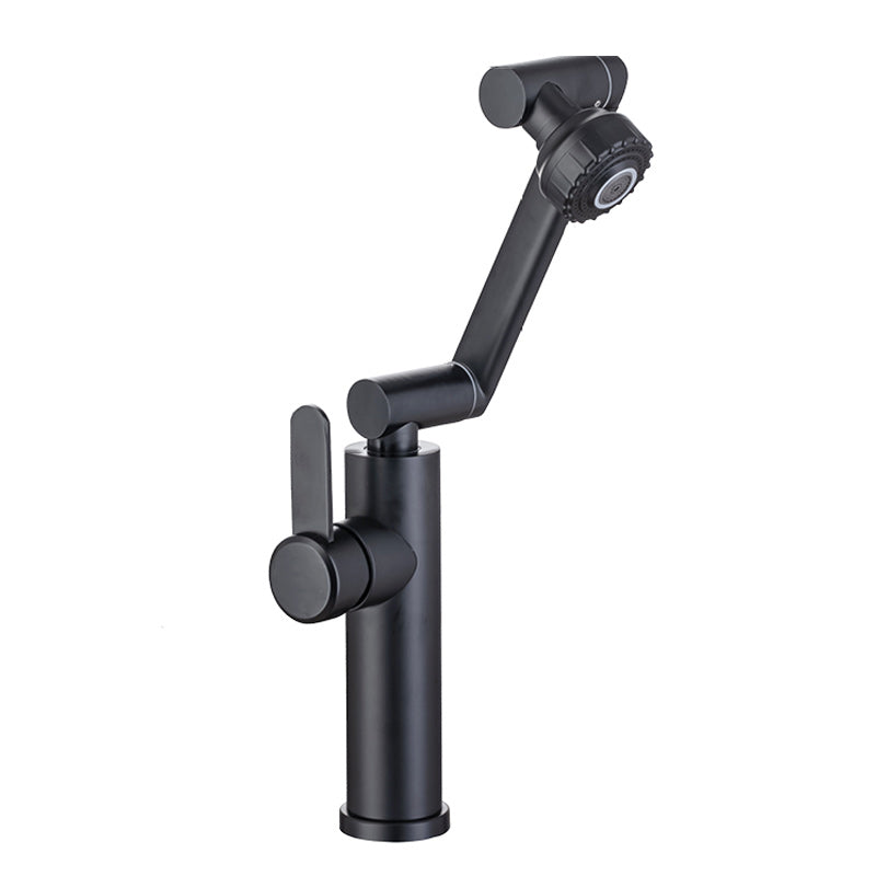 Avtoit | Swivel Spout Bathroom Faucet Single Hole Basin Faucet with Lever Handle