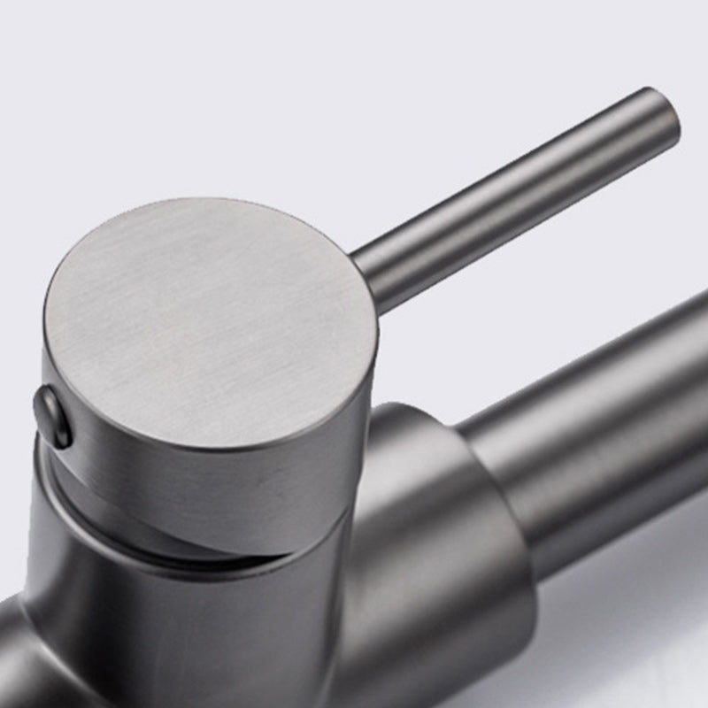 Avtoit | Modern Style Extendable Sink Faucet Single Handle Stainless Steel Sink Faucet