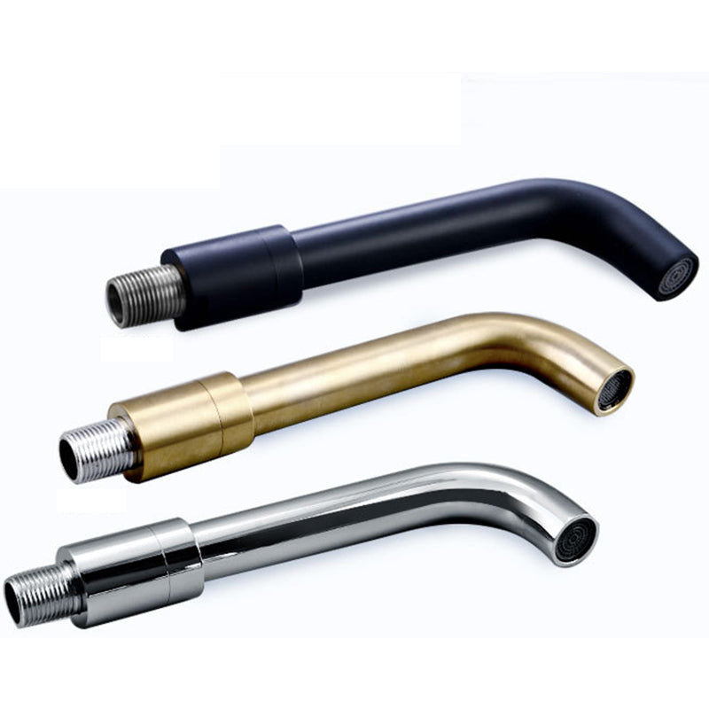 Avtoit | Industrial bathroom faucet brass lever handles 2-hole faucets wall-mounted faucet