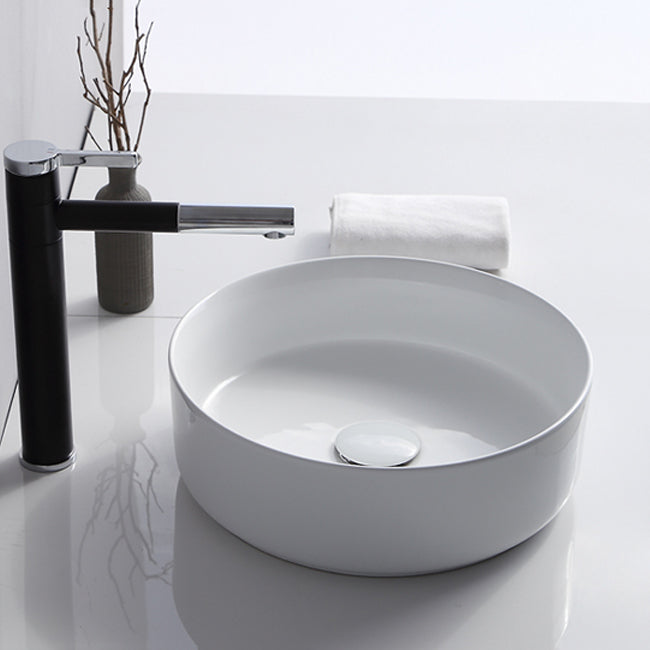 Avtoit | Modern Sink Ceramic Solid Color Round Sink