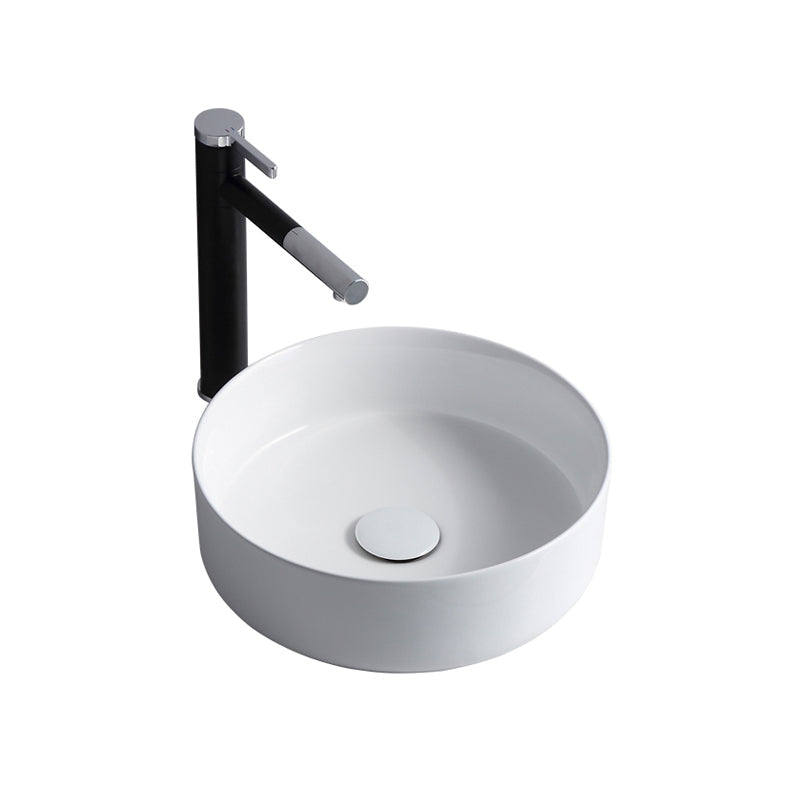 Avtoit | Modern Sink Ceramic Solid Color Round Sink