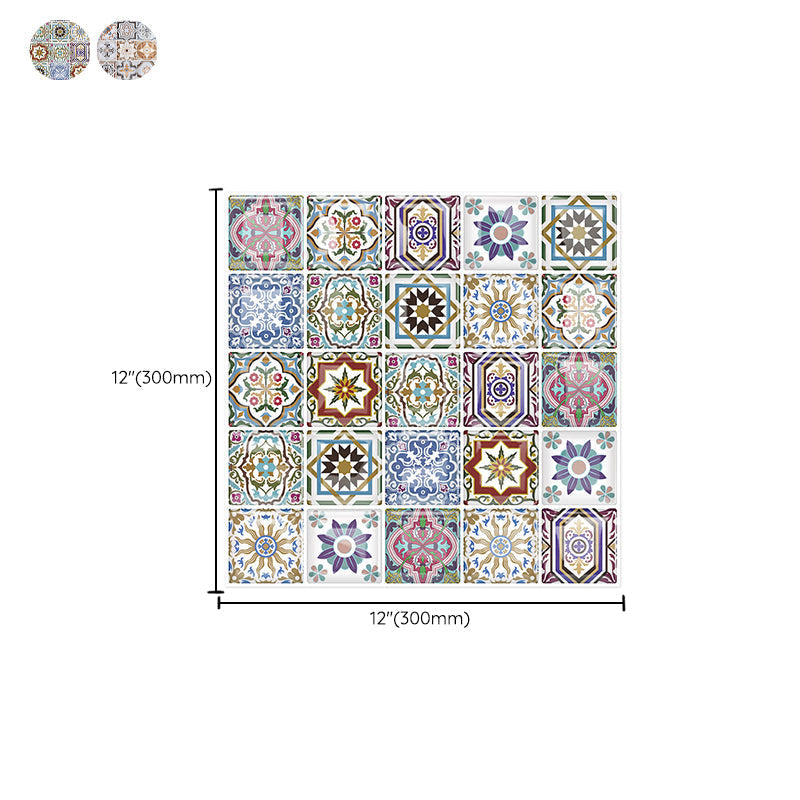 Avtoit | 12"x 12" Resin Mosaic Tiles Square Self-Adhesive Tiles for Backsplash & Wall Tile