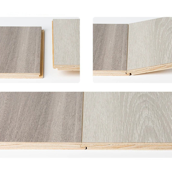 Avtoit | 49"x8" width E0 natural solid wood laminate flooring, click-lock, waterproof