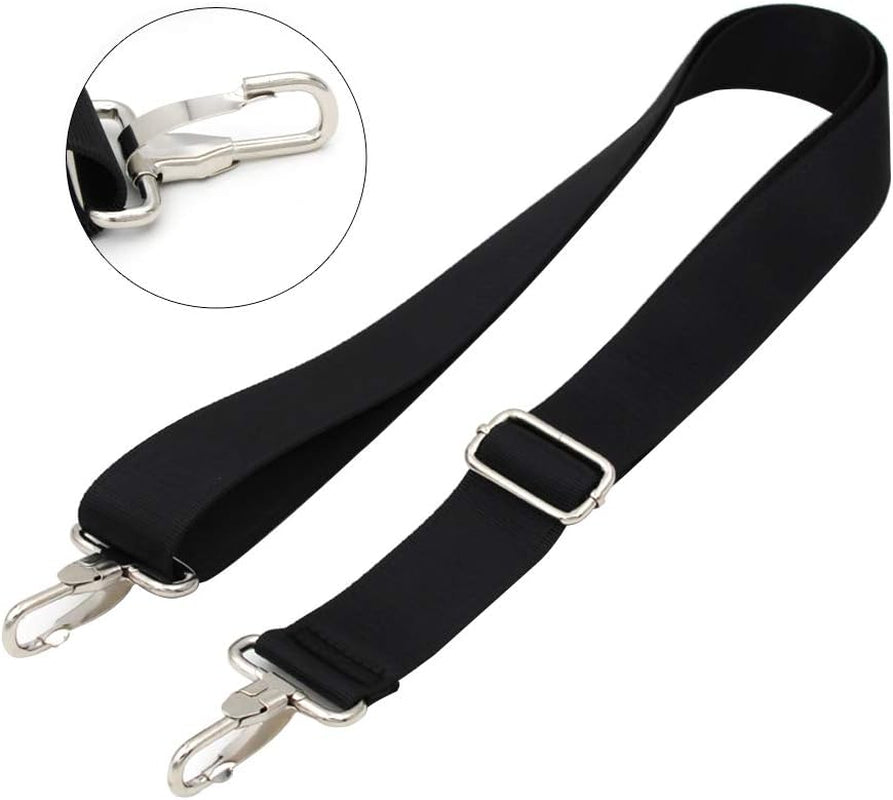 Avtoit | 47 inch bag replacement shoulder strap | Padded & Adjustable - Perfect for travel bags, laptop bags, briefcases, camera bags, messenger bags, diaper bags & more (Black)