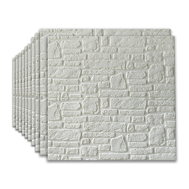 Avtoit | 3D Artificial Stone Wall Panel Modern Style Living Room Wall Panel (10-Pack)