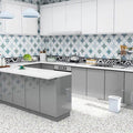 Avtoit | Rectangular Peel & Stick Tile PVC Single Tile for Kitchen and Bathroom