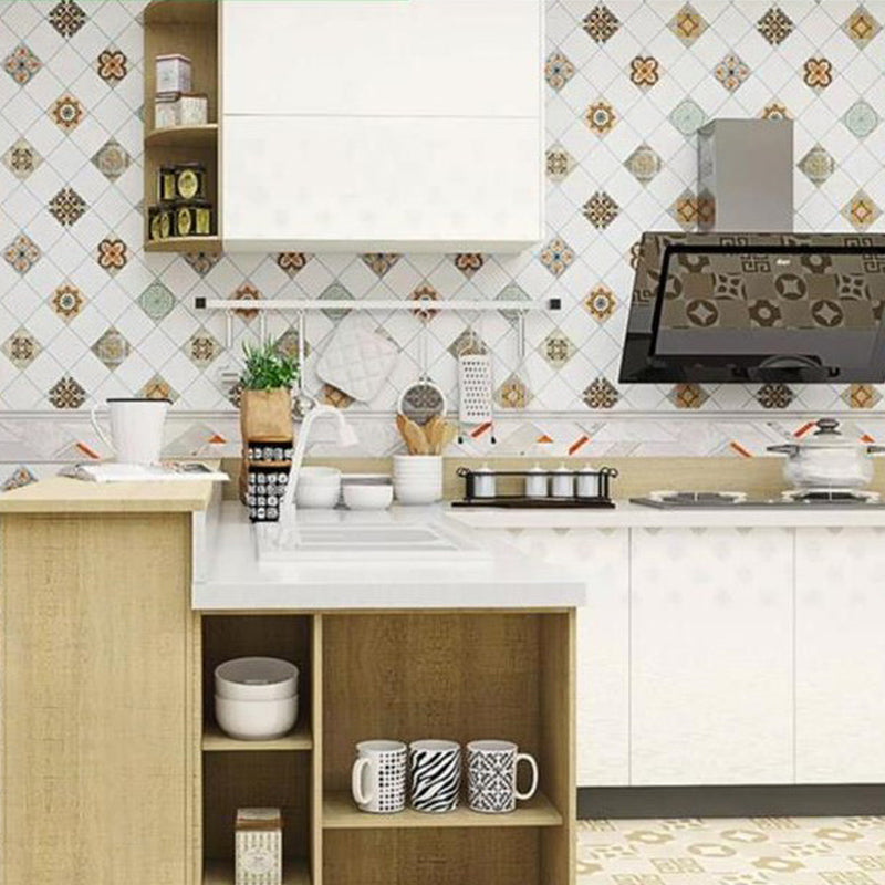 Avtoit | Rectangular Peel & Stick Tile PVC Single Tile for Kitchen and Bathroom