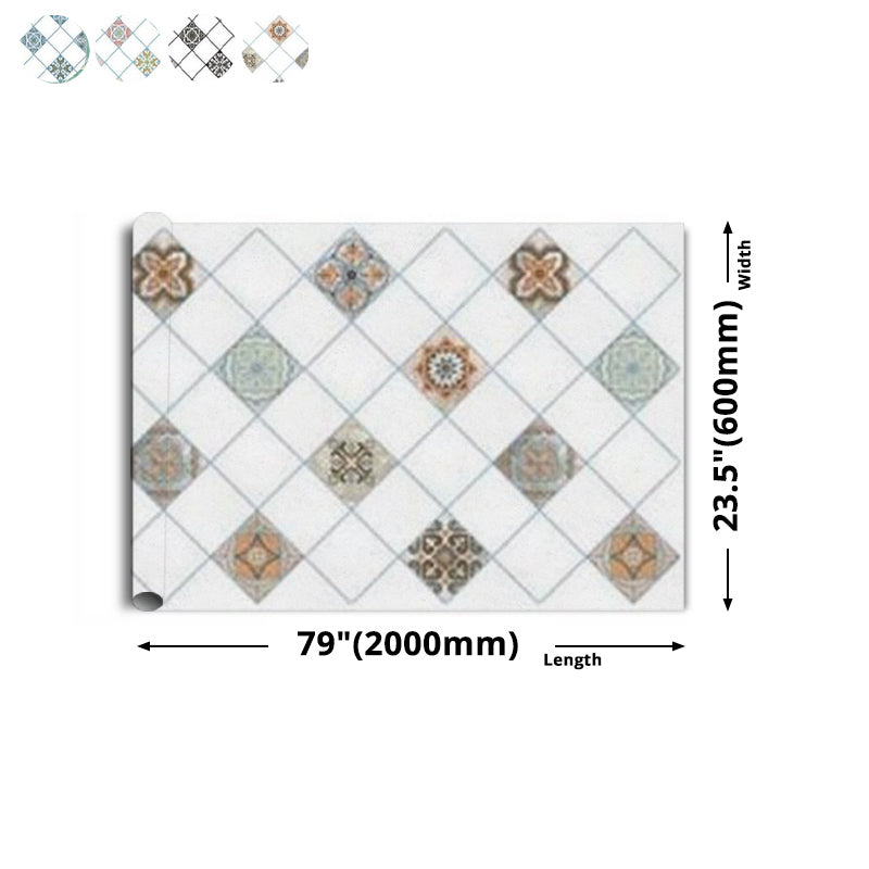 Avtoit | Rectangular Peel & Stick Tile PVC Single Tile for Kitchen and Bathroom