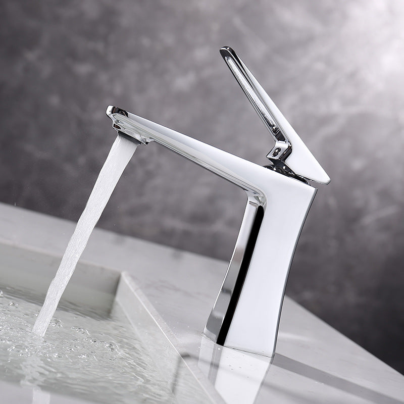 Avtoit | Glam Vessel Sink Faucet Brass Lever Handles with Drain Assembly Sink Mixer