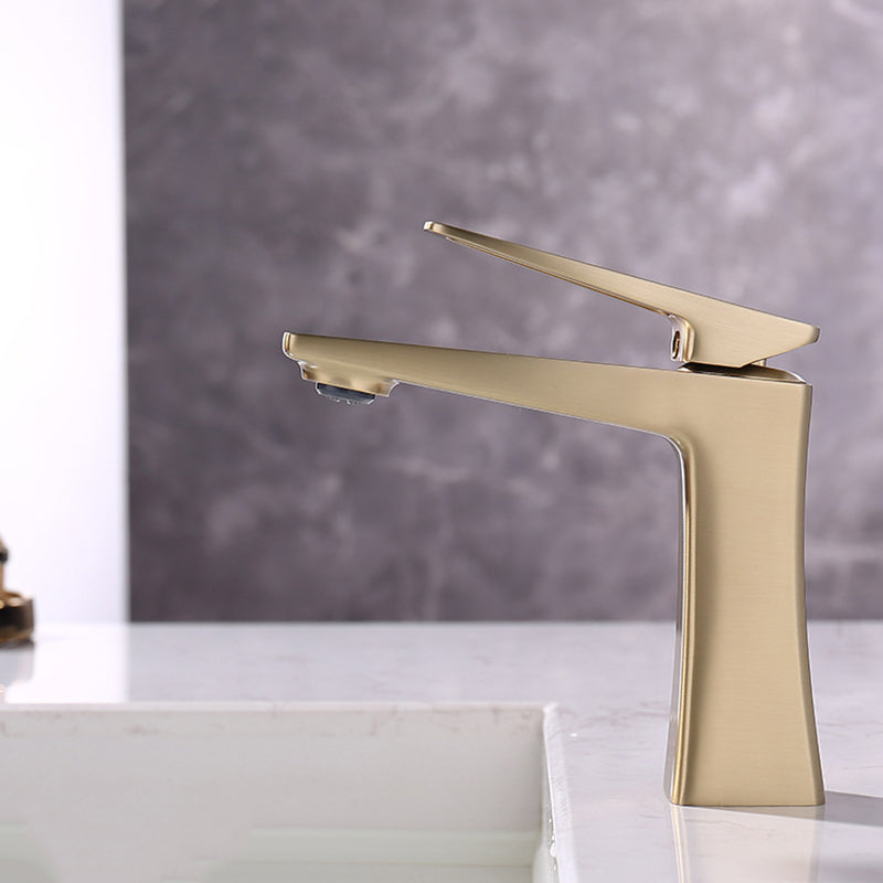 Avtoit | Glam Vessel Sink Faucet Brass Lever Handles with Drain Assembly Sink Mixer