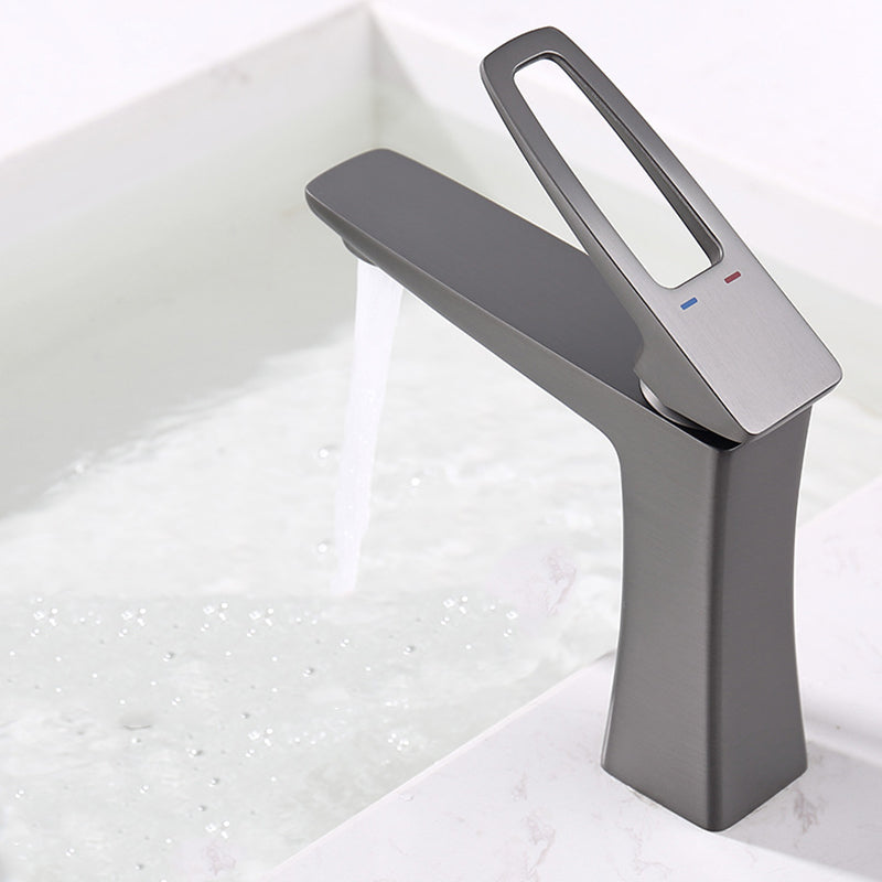 Avtoit | Glam Vessel Sink Faucet Brass Lever Handles with Drain Assembly Sink Mixer