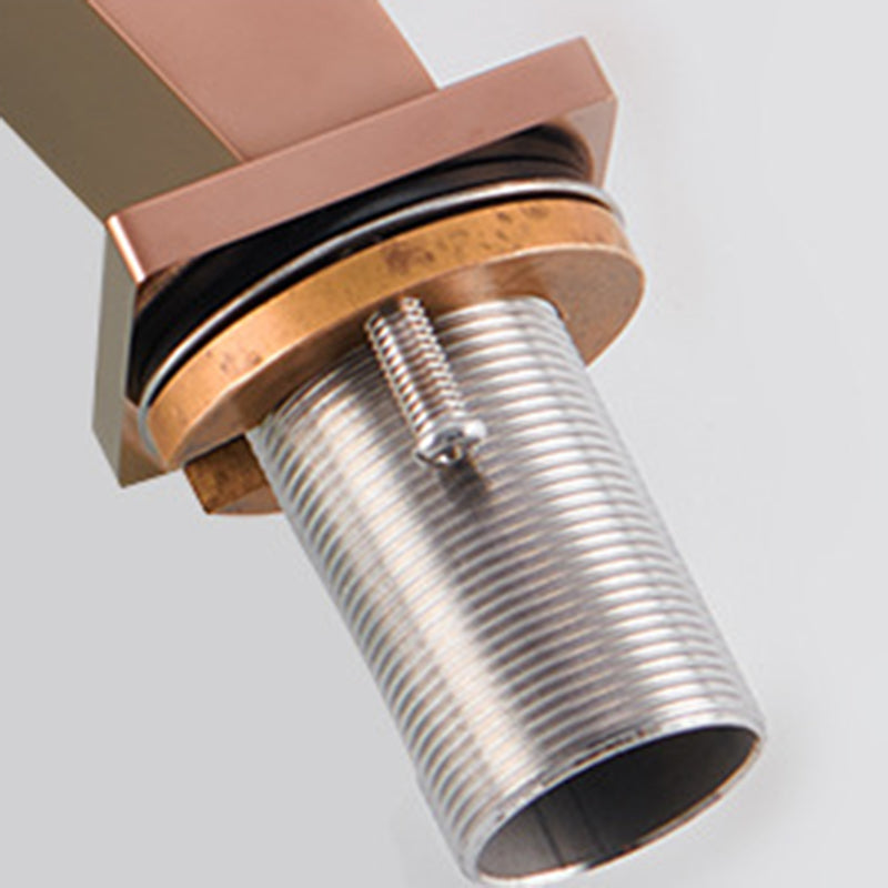 Avtoit | Modern Bathroom Sink Faucet Brass Knob Handle Low Arc Basin Faucet