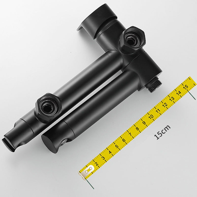 Avtoit | Modern Bathtub Edge Piece Single-Lever Wall-Mounted Bathtub Faucet with Hand Shower