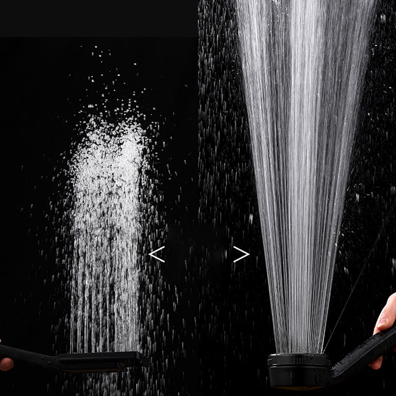 Avtoit | Contemporary Shower Head Round Handheld Shower Head Combination in Black