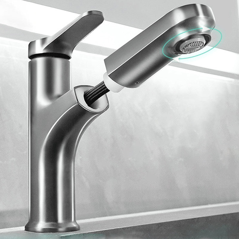 Avtoit | Simplicity Brass Sink Faucet Low Arc Single Color Centerset Vanity Faucet for the Bathroom
