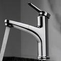 Avtoit | Simplicity Brass Sink Faucet Low Arc Single Color Centerset Vanity Faucet for the Bathroom