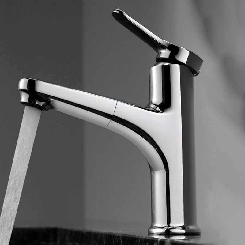 Avtoit | Simplicity Brass Sink Faucet Low Arc Single Color Centerset Vanity Faucet for the Bathroom