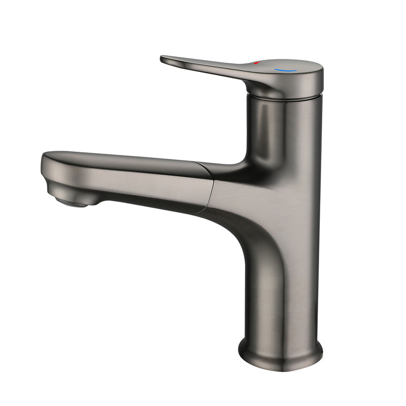 Avtoit | Simplicity Brass Sink Faucet Low Arc Single Color Centerset Vanity Faucet for the Bathroom