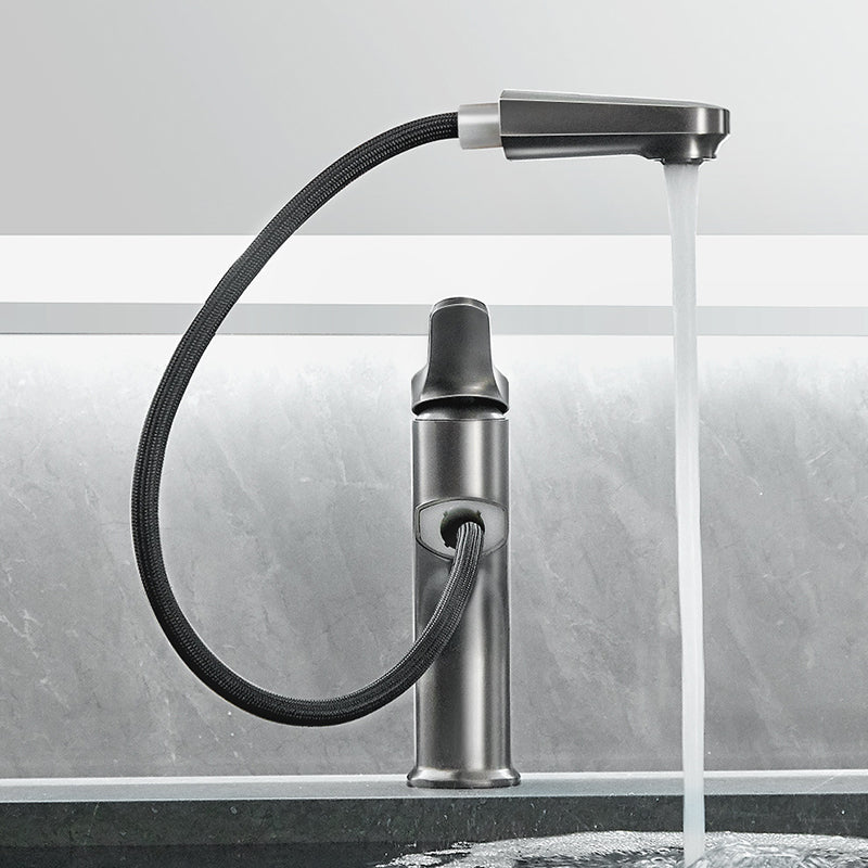 Avtoit | Simplicity Brass Sink Faucet Low Arc Single Color Centerset Vanity Faucet for the Bathroom