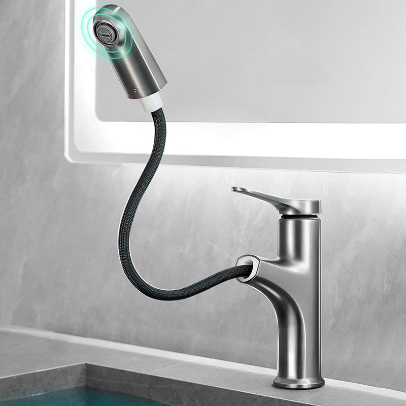Avtoit | Simplicity Brass Sink Faucet Low Arc Single Color Centerset Vanity Faucet for the Bathroom