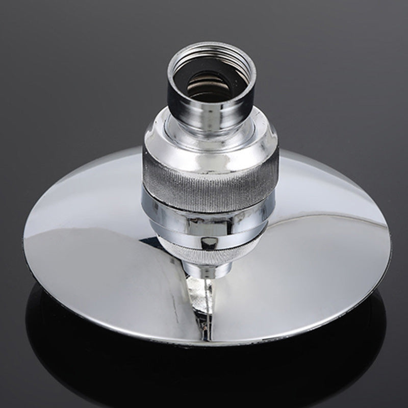 Avtoit | Round Shape Shower Head Modern Swiveling Wall Mounted Fixed Shower Head