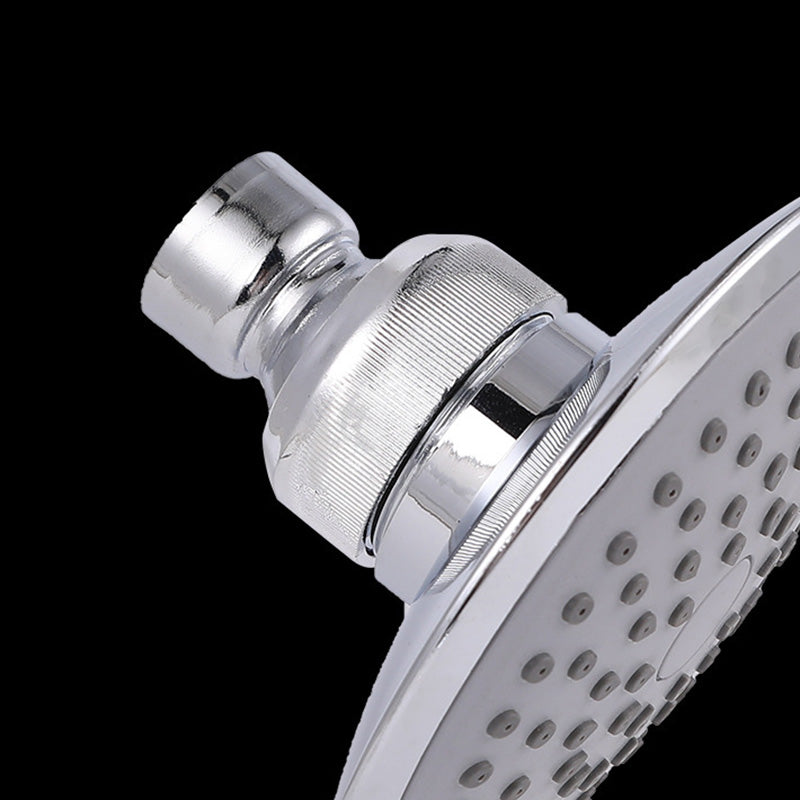 Avtoit | Round Shape Shower Head Modern Swiveling Wall Mounted Fixed Shower Head