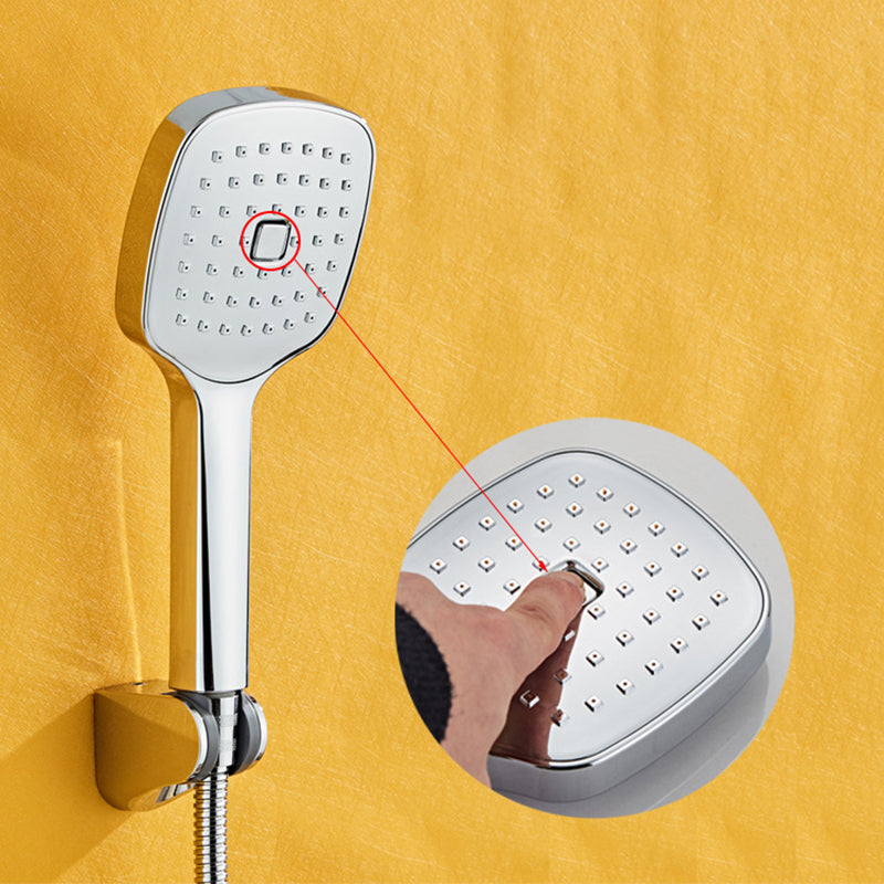 Avtoit | Square Handheld Shower Head Modern Wall Mounted Handheld Shower Head