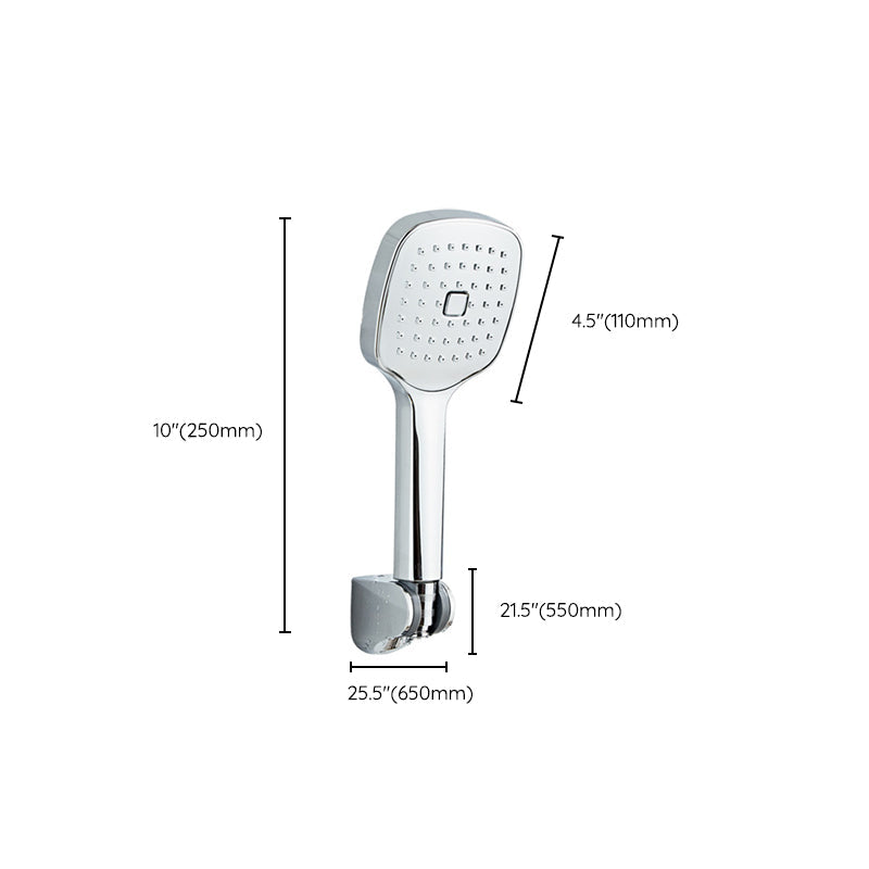 Avtoit | Square Handheld Shower Head Modern Wall Mounted Handheld Shower Head