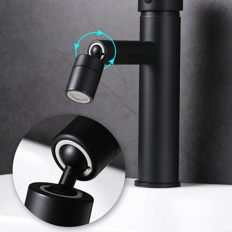 Avtoit | Modern Sink Faucet Copper Lever Handle Low Arc Pull Out Sink Faucet