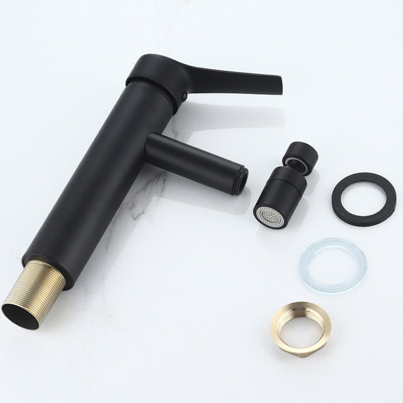 Avtoit | Modern Sink Faucet Copper Lever Handle Low Arc Pull Out Sink Faucet
