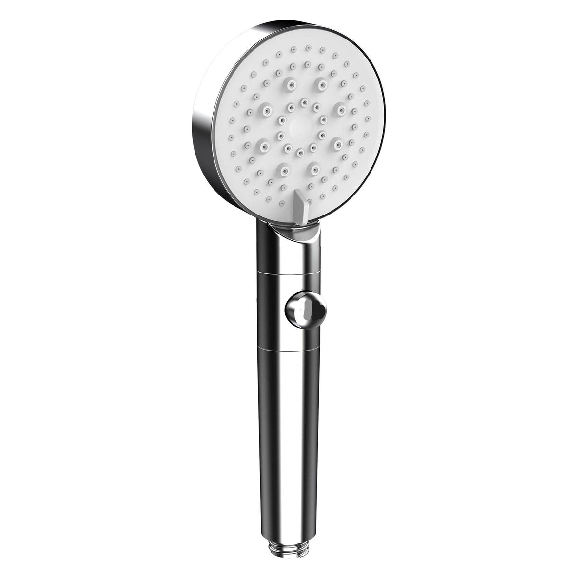 Avtoit | Round Handheld Shower Head Plastic Adjustable Spray Pattern Shower Head for Home