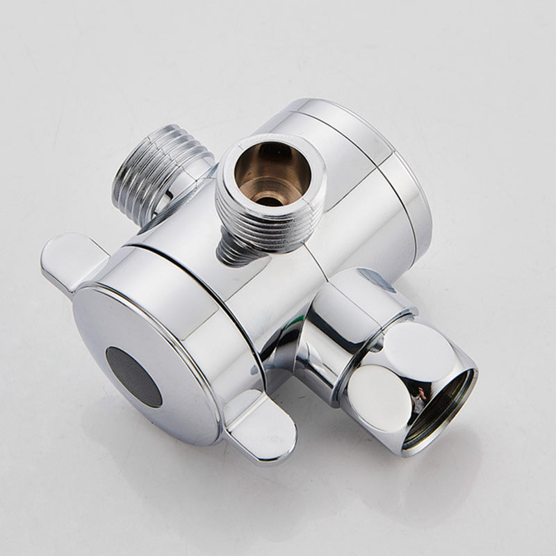 Avtoit | Silver Square Double Shower Head Modern Water Filtration Wall-Mounted Shower Head
