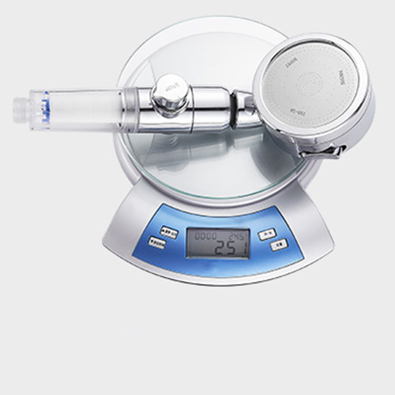 Avtoit | Modern Handheld Shower Head Silver Round Standard Shower Heads