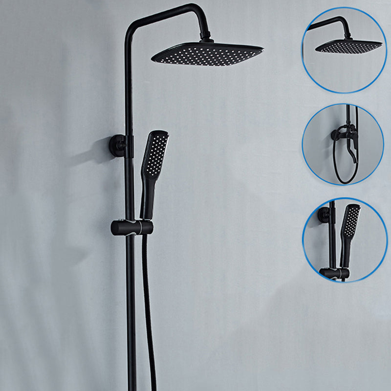 Avtoit | Modern adjustable swivel shower head metal shower fixture on the wall