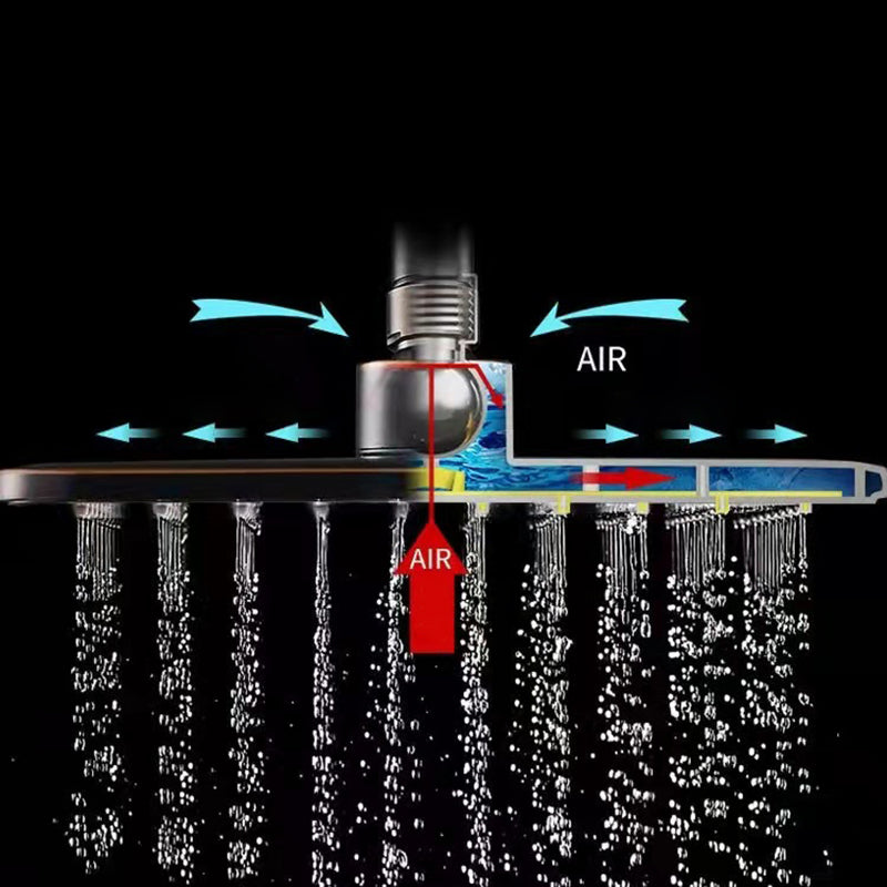 Avtoit | Modern adjustable swivel shower head metal shower fixture on the wall