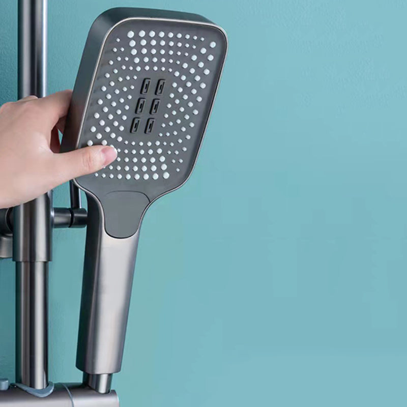 Avtoit | Modern adjustable swivel shower head metal shower fixture on the wall