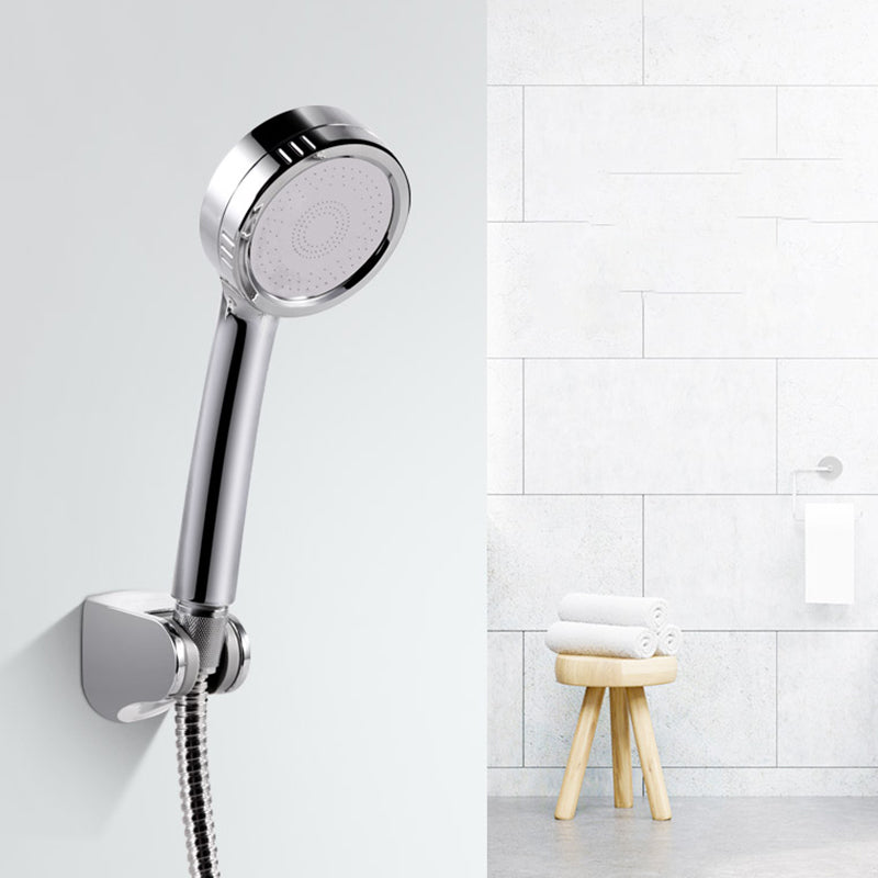 Avtoit | Modern hand shower head 5 spray patterns Chrome Round Wall mounted shower head
