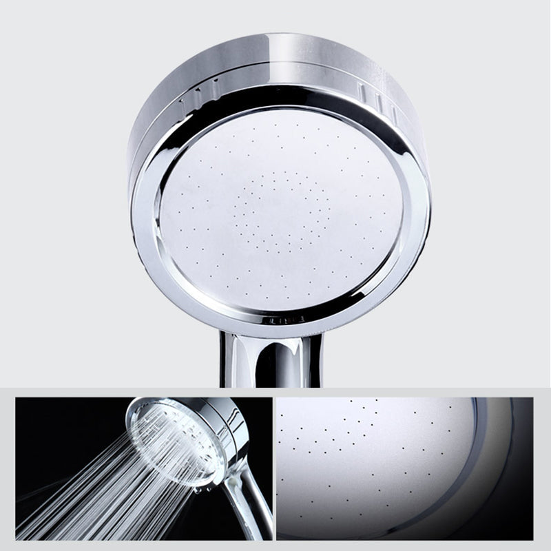 Avtoit | Modern hand shower head 5 spray patterns Chrome Round Wall mounted shower head