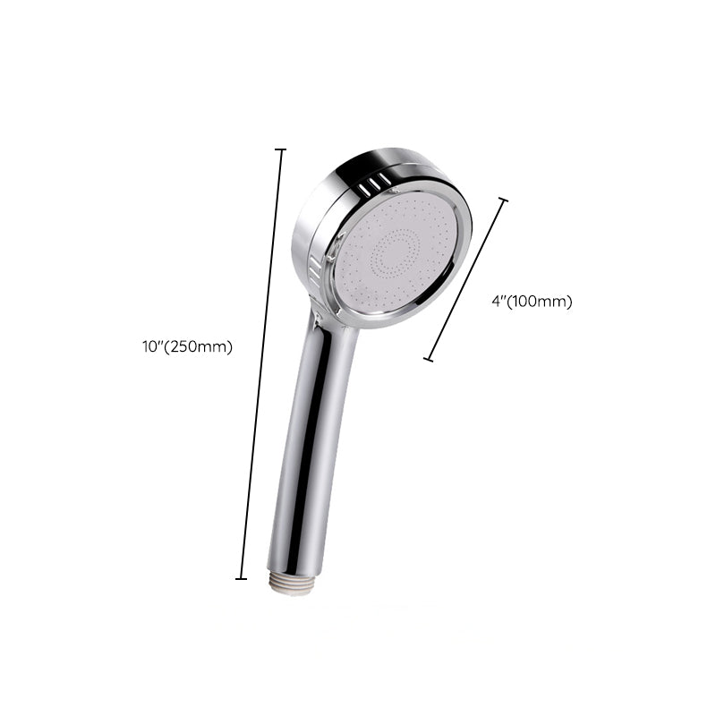 Avtoit | Modern hand shower head 5 spray patterns Chrome Round Wall mounted shower head