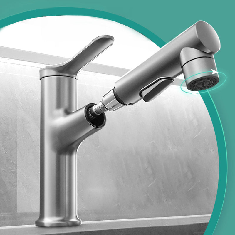 Avtoit | Contemporary Single Color Faucet Low Arc Centerset Sink Faucet for Bathroom