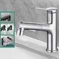 Avtoit | Contemporary Single Color Faucet Low Arc Centerset Sink Faucet for Bathroom